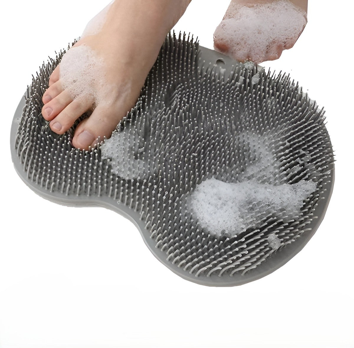 The Silicone Spa Foot ScrubMat - Get Baby-Soft Feet 🌸🦢