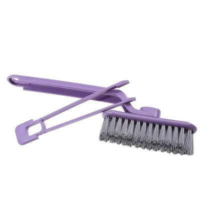 360° Rotatable V Shaped  Grout Brush | The 3-in-1 Hard Bristle Corner Brush