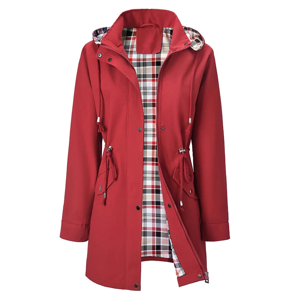 🧥 3-in-1 Luxe Waterproof Jacket for Women | Rain, Wind & Cold, All Covered! 🌧️