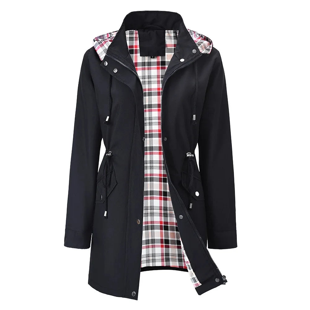 🧥 3-in-1 Luxe Waterproof Jacket for Women | Rain, Wind & Cold, All Covered! 🌧️