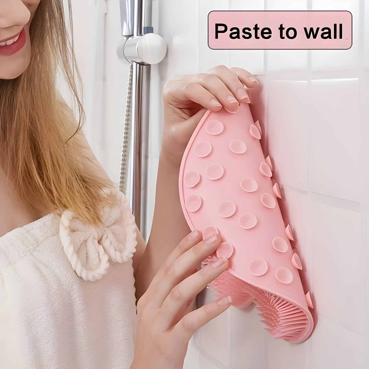 The Silicone Spa Foot ScrubMat - Get Baby-Soft Feet 🌸🦢