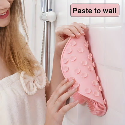 The Silicone Spa Foot ScrubMat - Get Baby-Soft Feet 🌸🦢