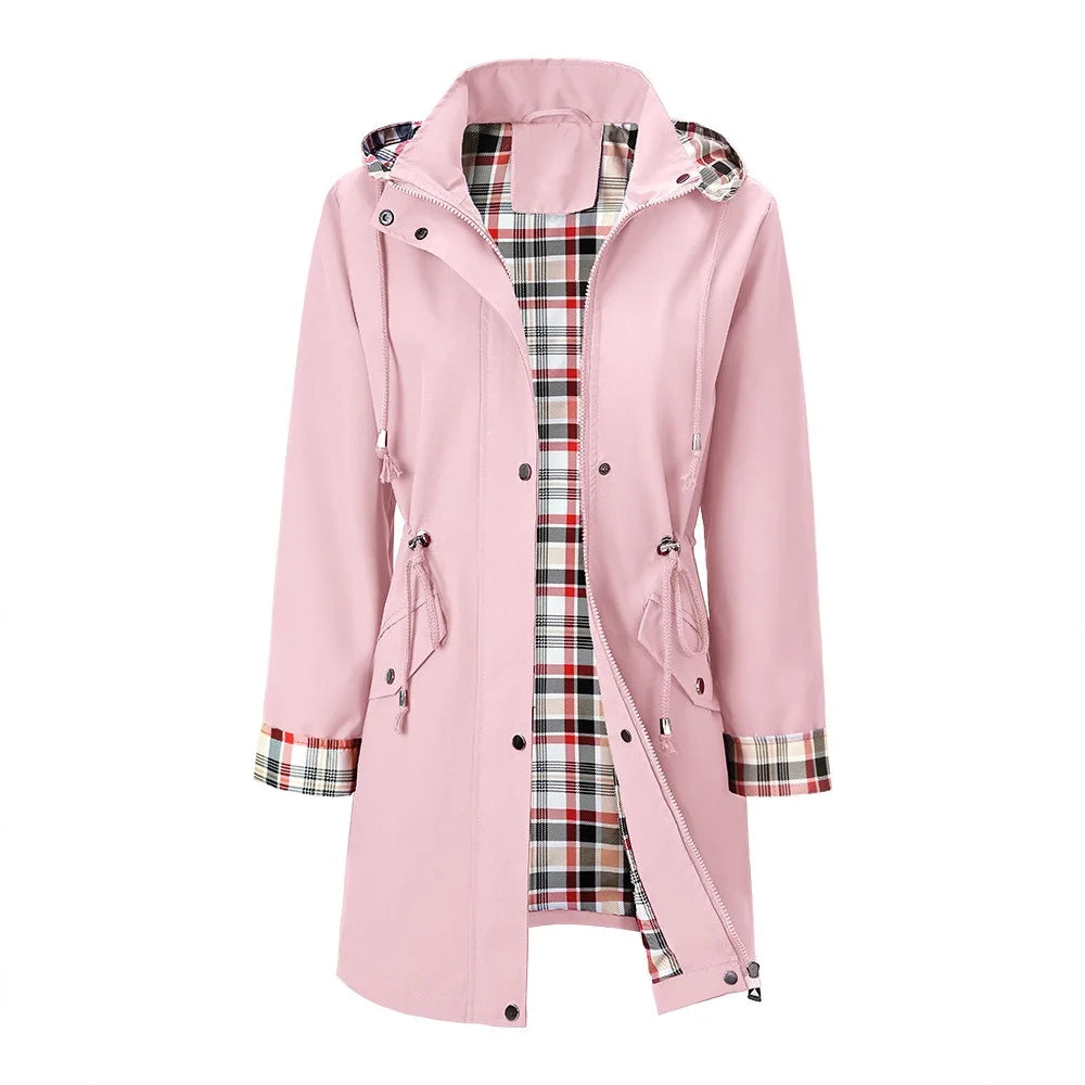 🧥 3-in-1 Luxe Waterproof Jacket for Women | Rain, Wind & Cold, All Covered! 🌧️