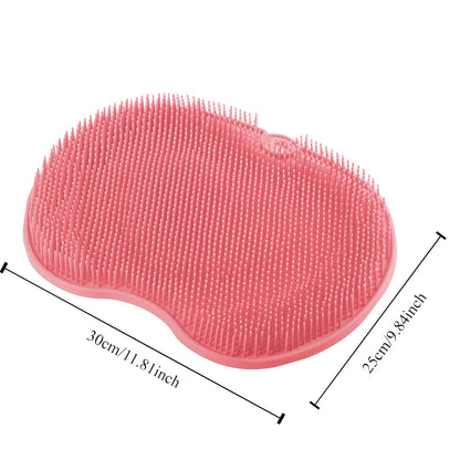 The Silicone Spa Foot ScrubMat - Get Baby-Soft Feet 🌸🦢