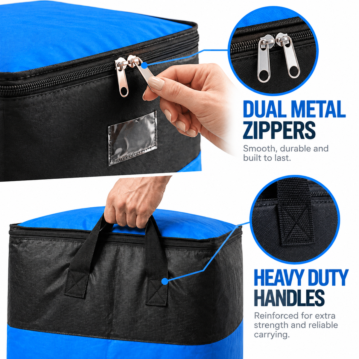 Jumbo Moving & Storage Bag 🐘📦- (Waterproof, Tearproof)