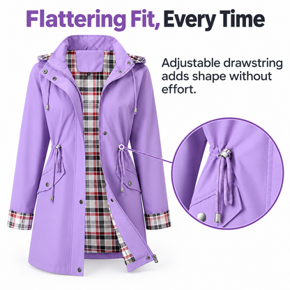 🧥 3-in-1 Luxe Waterproof Jacket for Women | Rain, Wind & Cold, All Covered! 🌧️