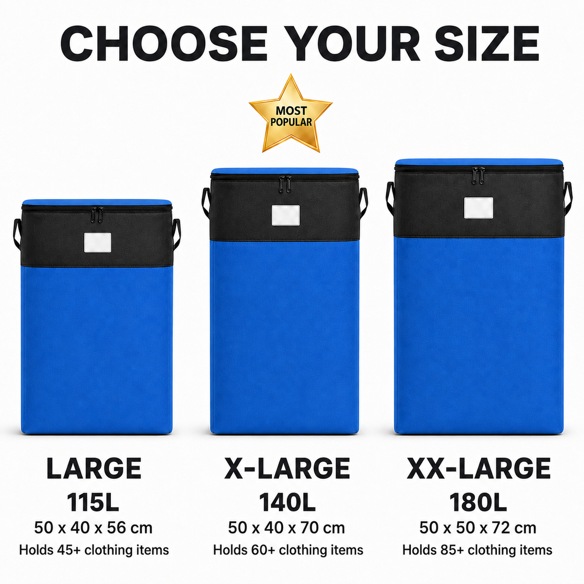 Jumbo Moving & Storage Bag 🐘📦- (Waterproof, Tearproof)