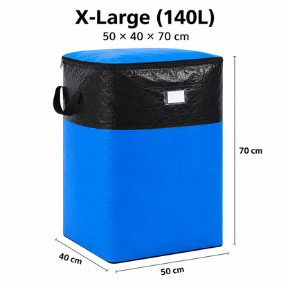 Jumbo Moving & Storage Bag 🐘📦- (Waterproof, Tearproof)