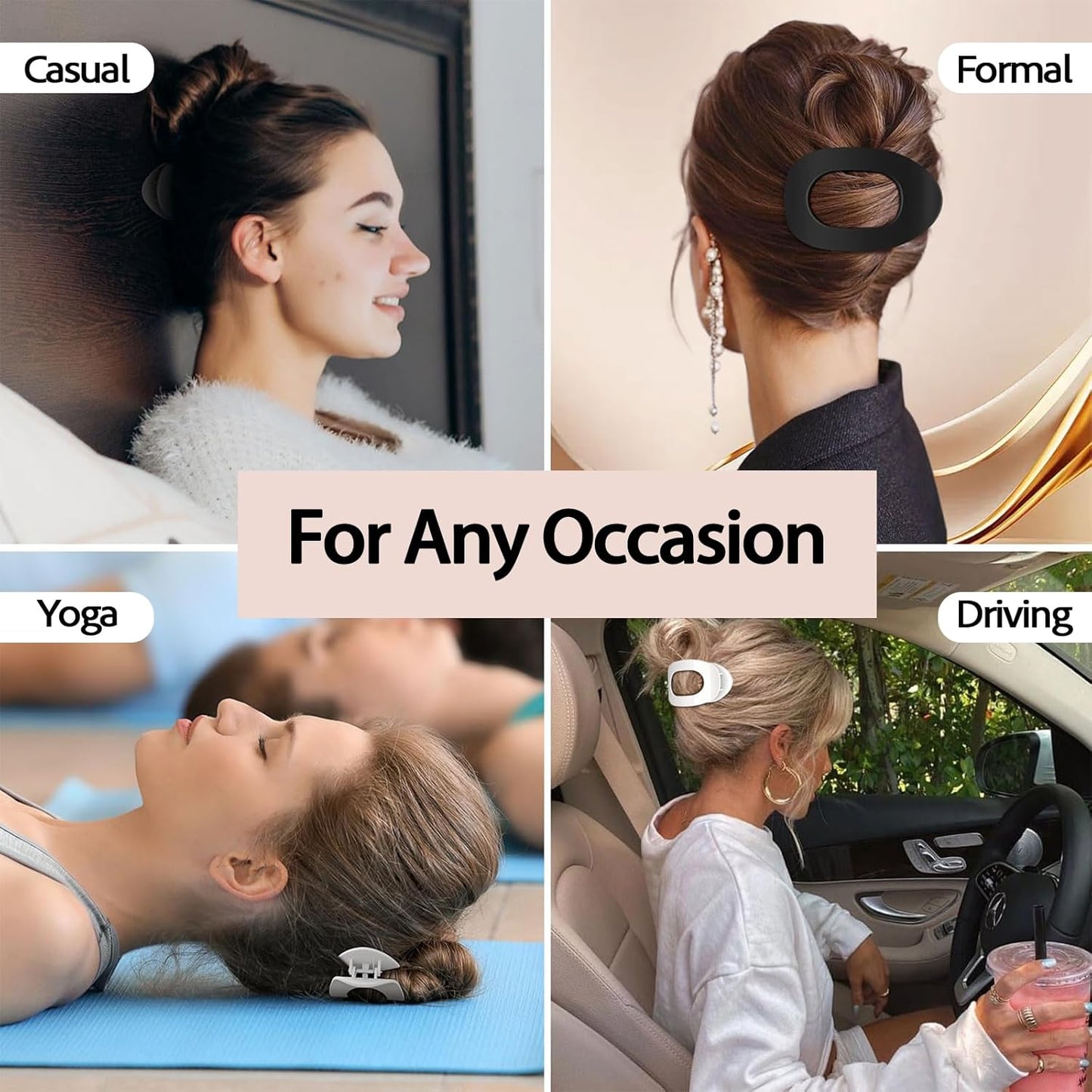 Luxe DriveComfy Hair Clip - Drive Pretty, Rest Easy 🚗💆‍♀️