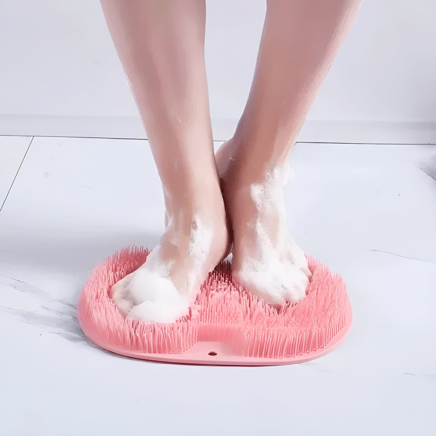 The Silicone Spa Foot ScrubMat - Get Baby-Soft Feet 🌸🦢