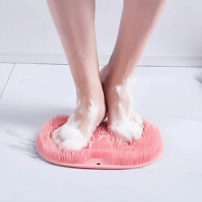 The Silicone Spa Foot ScrubMat - Get Baby-Soft Feet 🌸🦢
