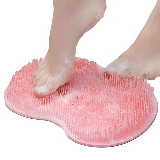 The Silicone Spa Foot ScrubMat - Get Baby-Soft Feet 🌸🦢
