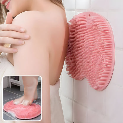 The Silicone Spa Foot ScrubMat - Get Baby-Soft Feet 🌸🦢