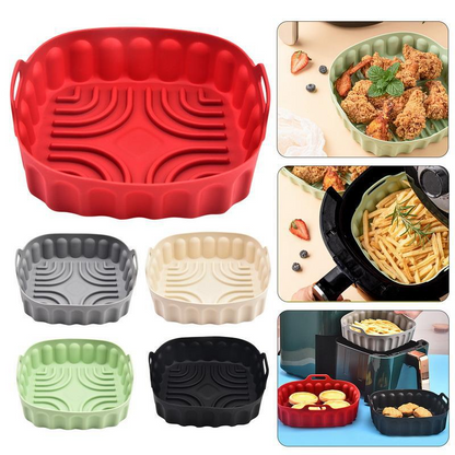 Air Fryer Silicone Baking Tray 2.0 - 2 Pcs (1 Pack)